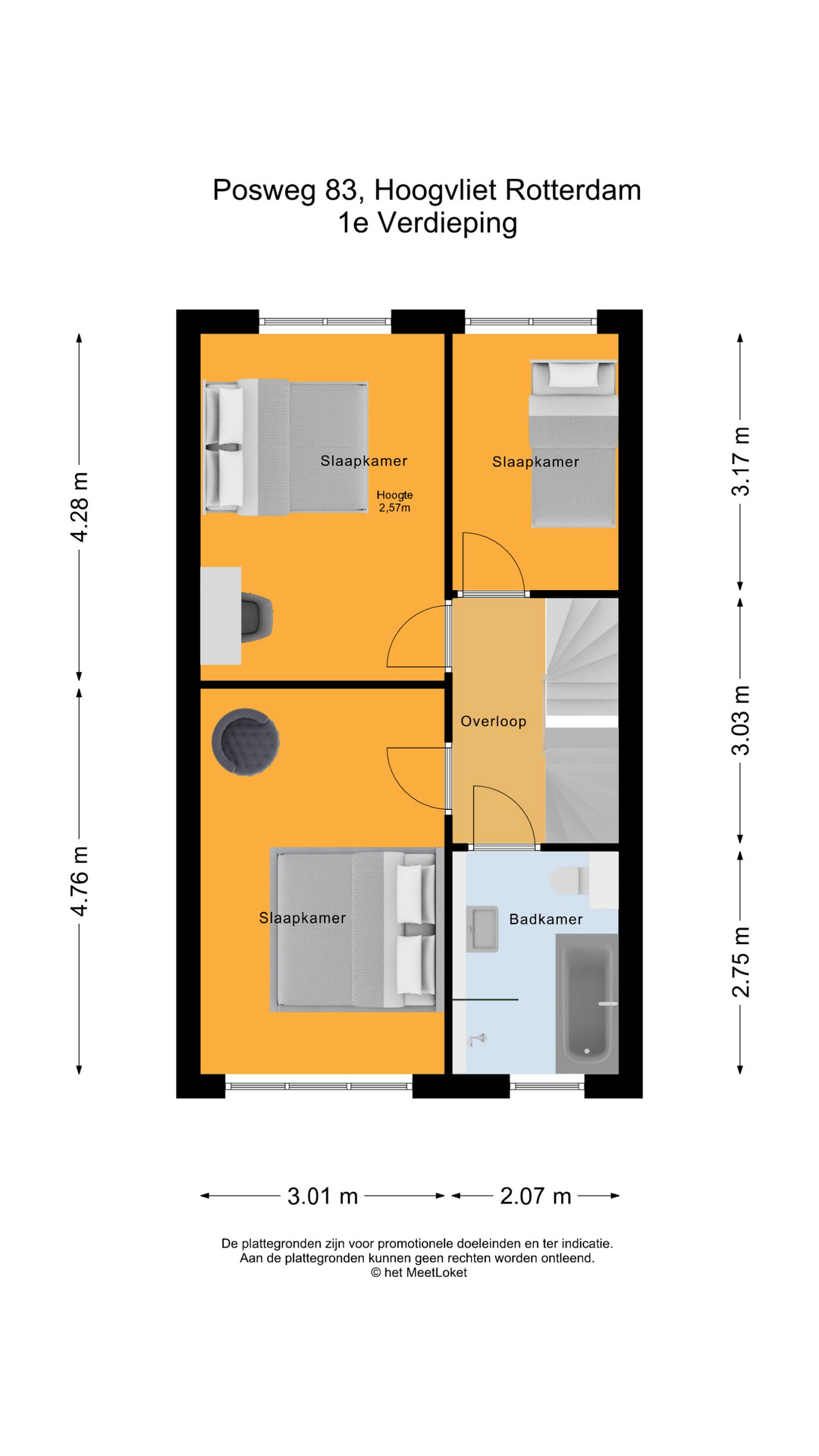 Posweg 83 , 3192 TG Hoogvliet rotterdam map